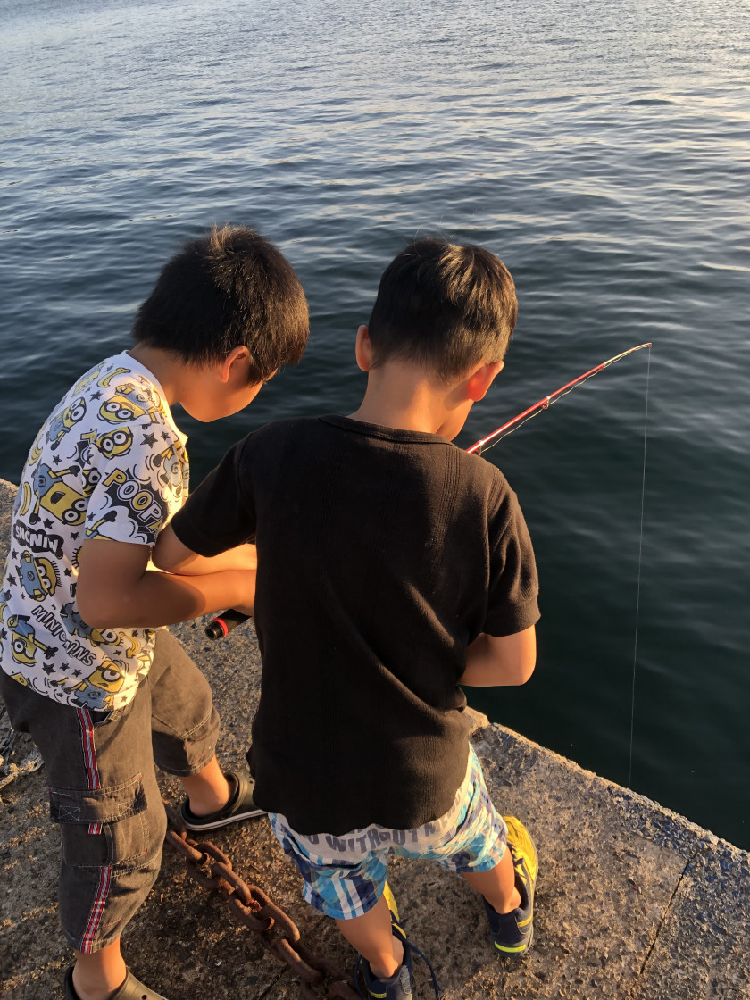 夕方から釣り 浜田ガス